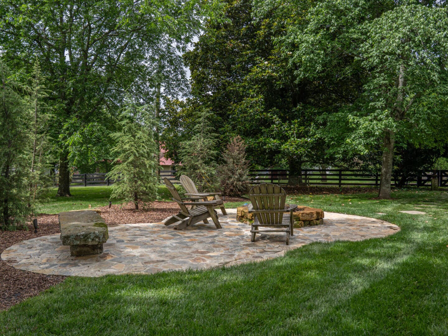 outdoor seating arrangement